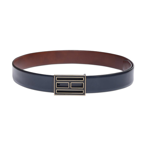 Tommy Hilfiger Sewanee Men's Reversible Belt Navy Tan