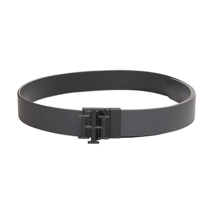 Tommy Hilfiger Leadville Mens Reversible Belt Grey Black