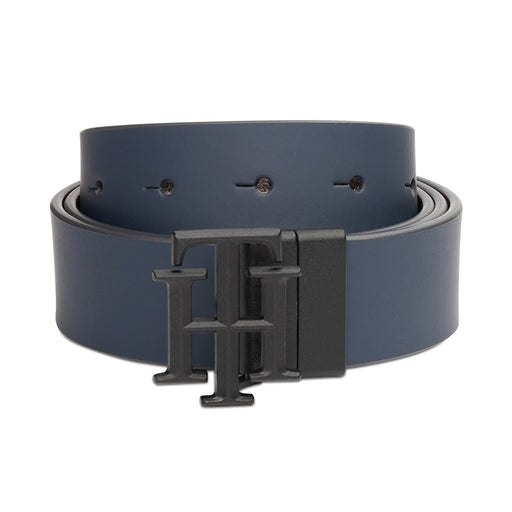 Tommy Hilfiger Leadville Mens Reversible Belt Navy Brown