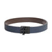 Tommy Hilfiger Leadville Mens Reversible Belt Navy Brown