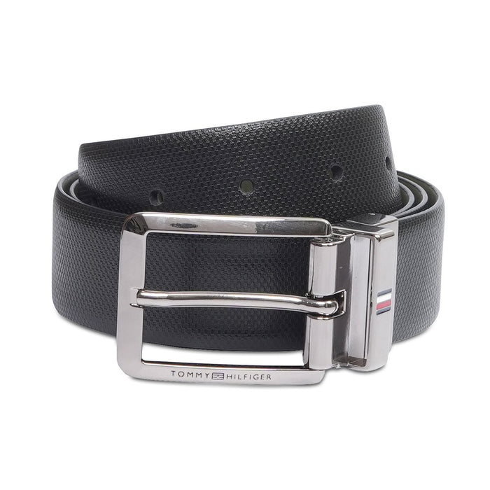 Tommy Hilfiger Seward Men's Reversible Belt Black Olive