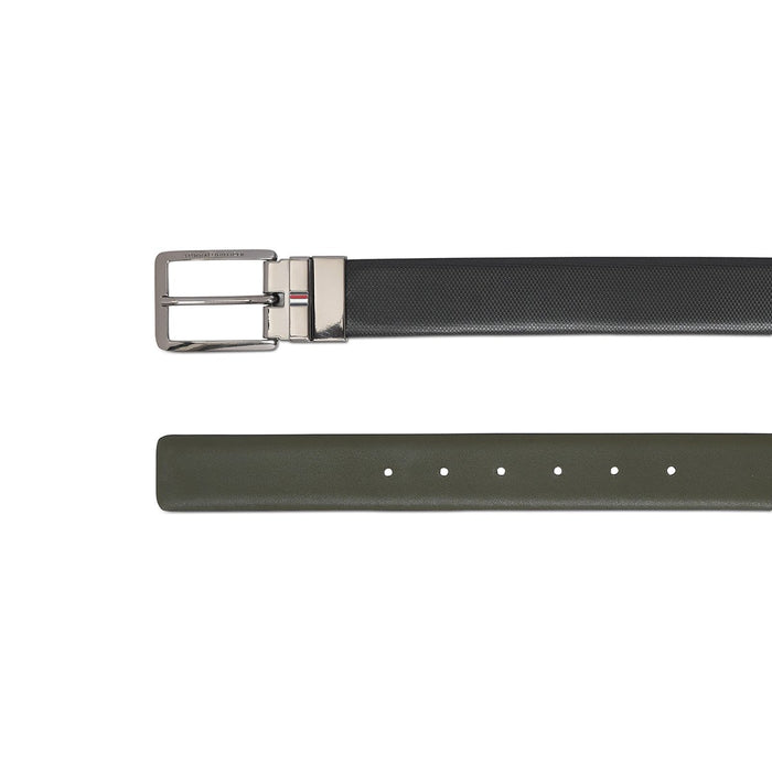 Tommy Hilfiger Seward Men's Reversible Belt Black Olive