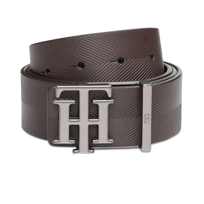 Tommy Hilfiger Marais Men's Reversible Belt Brown