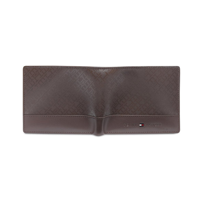 Tommy Hilfiger Venachar Mens Global Coin Wallet Black Grey