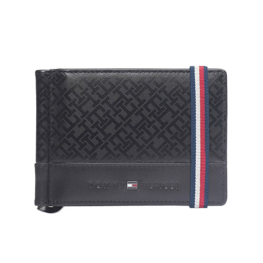 Tommy Hilfiger Braemar Men'S Moneyclip Black