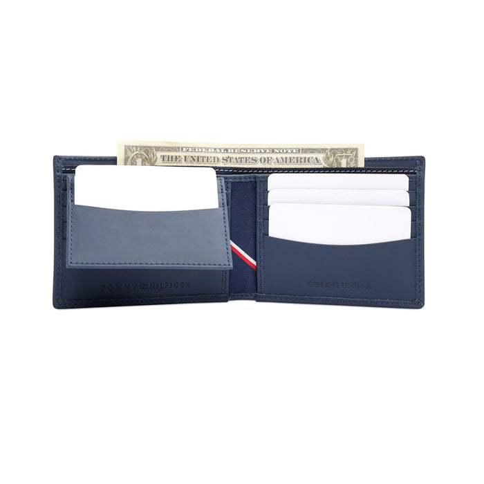 Tommy Hilfiger Grevena Mens Passcase Wallet Navy