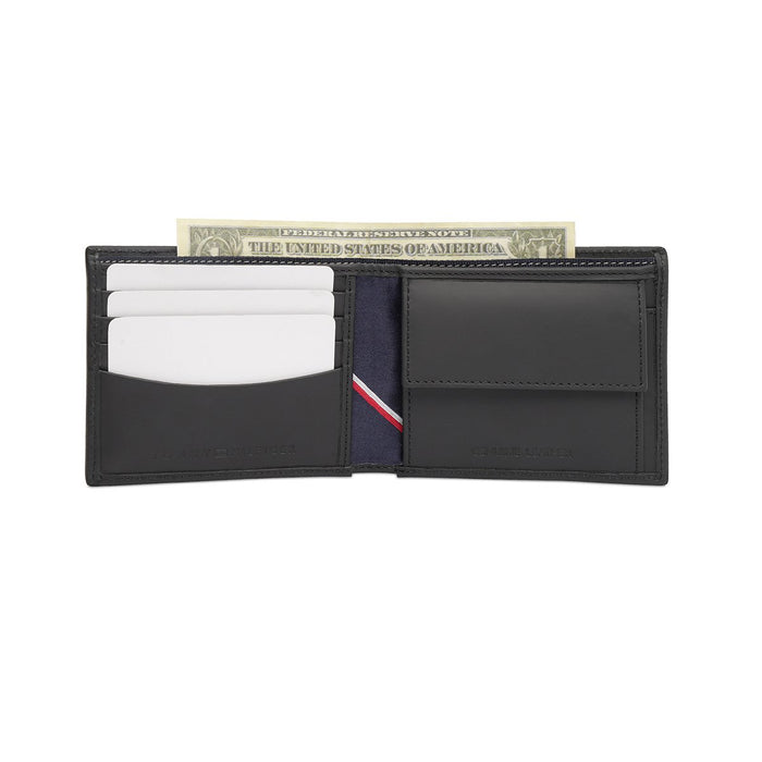 Tommy Hilfiger Grevena Men's Global Coin Wallet Black