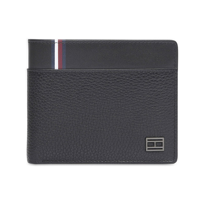 Tommy Hilfiger Anoixi Men'S Global Coin Wallet Black