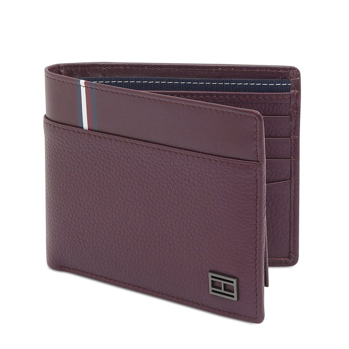 Tommy Hilfiger Anoixi Men'S Passcase Wallet Wine