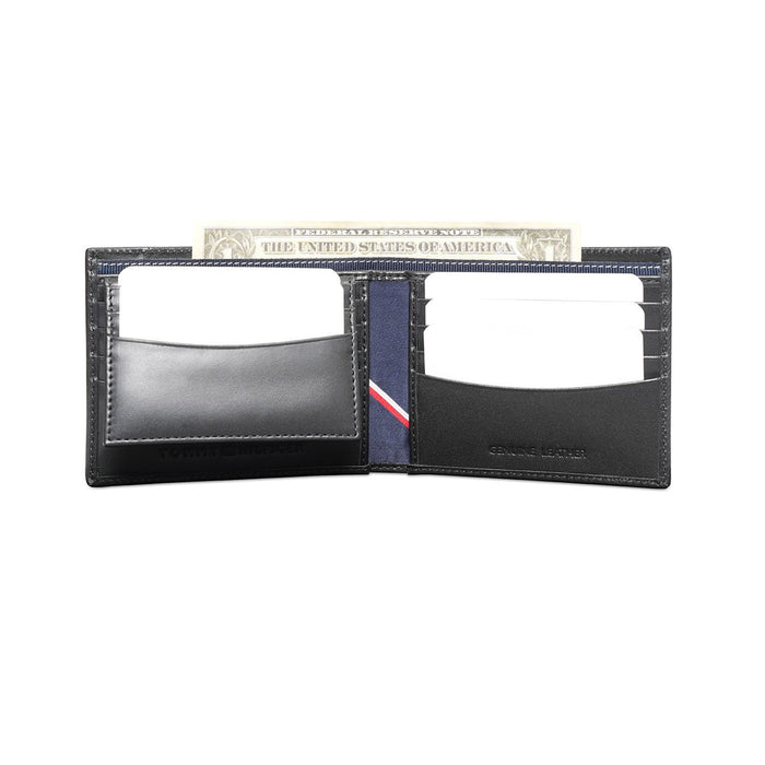 Tommy Hilfiger Lixouri Men's Passcase Wallet Black