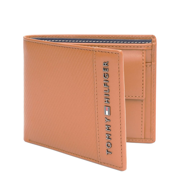 Tommy Hilfiger Lixouri Men's Global Coin Wallet Tan