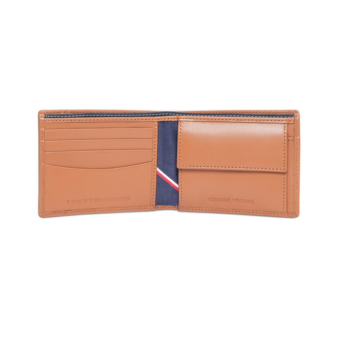 Tommy Hilfiger Lixouri Men's Global Coin Wallet Tan