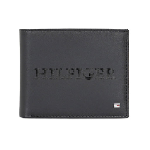 Tommy Hilfiger Zaros Mens Global Coin Wallet Black