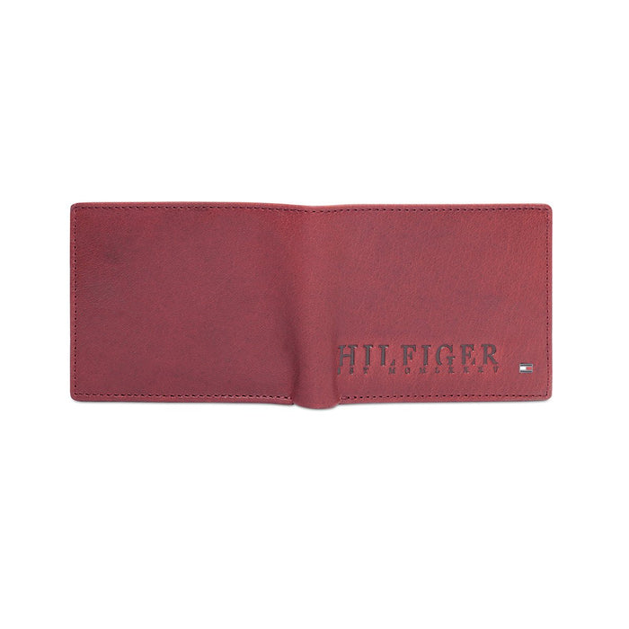 Tommy Hilfiger Orkney Men's Global Coin Wallet Wine