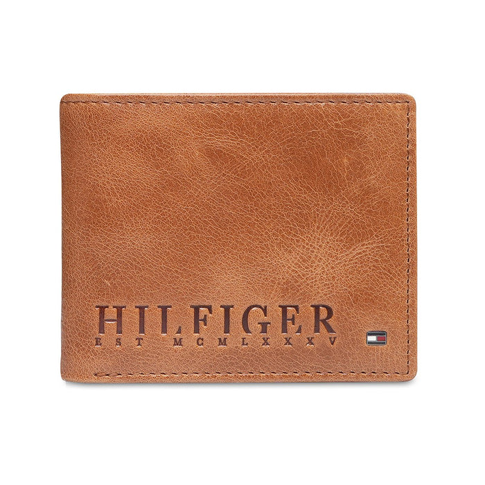 Tommy Hilfiger Orkney Mens Multicard Coin Wallet Tan