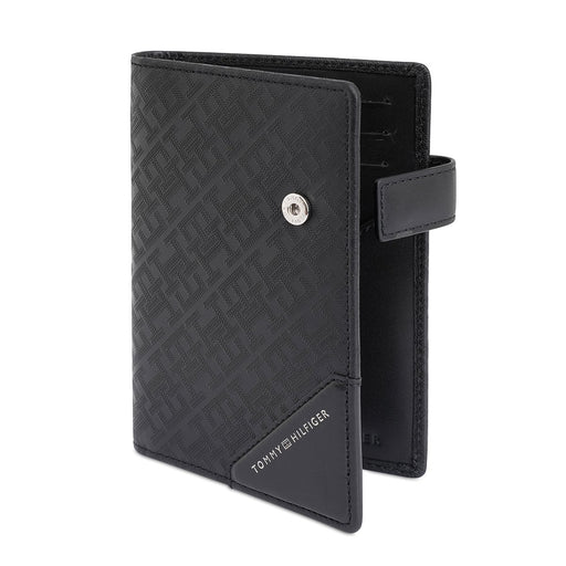 Tommy Hilfiger Lothian Mens Passport Case Black