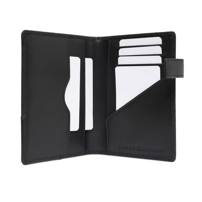 Tommy Hilfiger Lothian Mens Passport Case Black