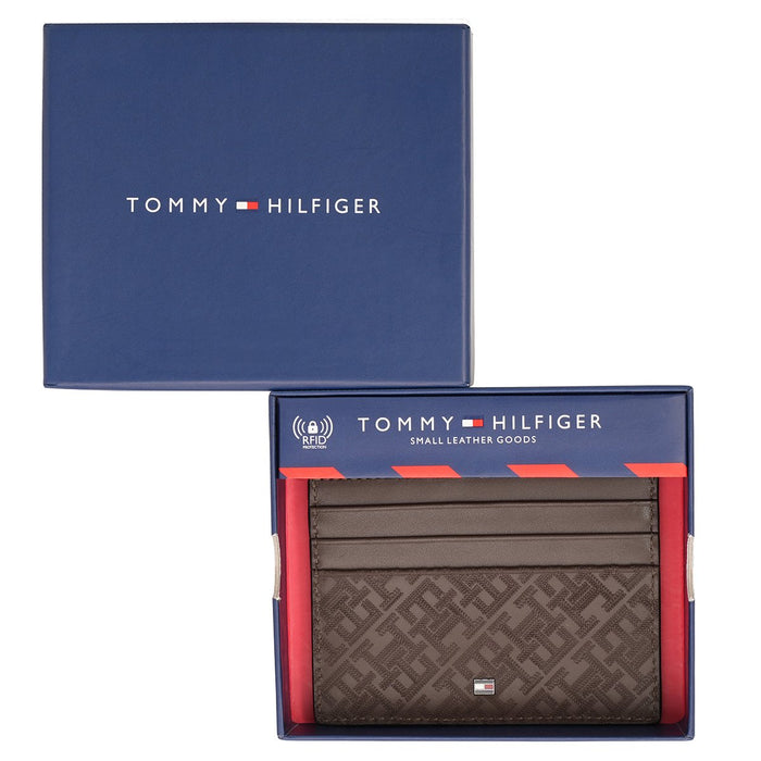 Tommy Hilfiger Glenfinn Mens Card Holder Brown