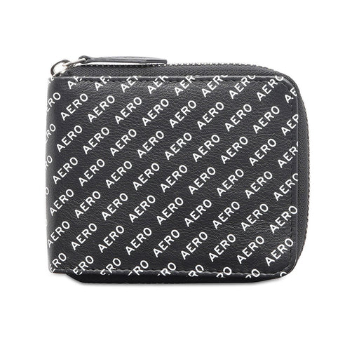 Aeropostale Largo Men's Zip Around Wallet Black