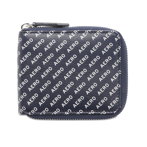 Aeropostale Largo Men's Zip Around Wallet Navy