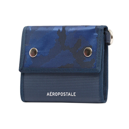 Aeropostale Lakeland Men's Trifold Wallet Navy