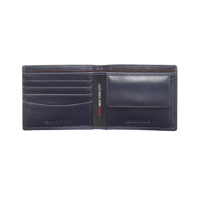 Aeropostale Springhill Men's Global Coin Wallet Navy