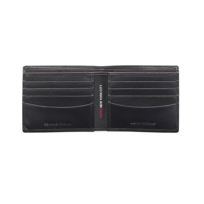 Aeropostale Springhill Men's Slimfold Wallet Black