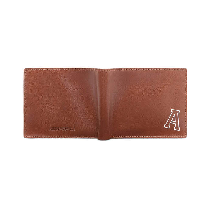 Aeropostale Springhill Men's Global Coin Wallet Tan