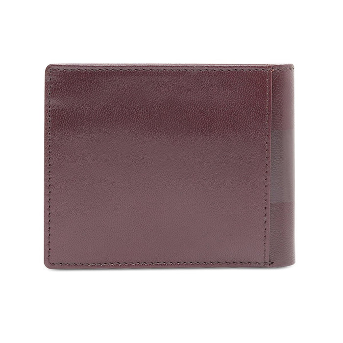 Aeropostale Pompano Men's Global Coin Wallet Wine