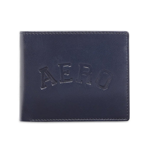 Aeropostale Sanjose Men's Global Coin Wallet Navy