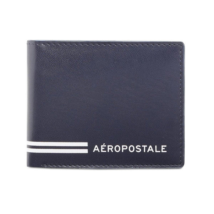 Aeropostale Sacramento Men's Global Coin Wallet Navy