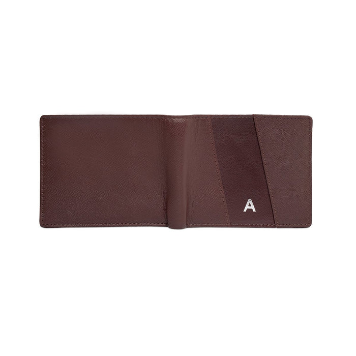 Aeropostale Marcos Men's Slimfold Wallet Wine