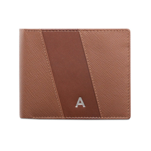 Aeropostale Marcos Men's Global Coin Wallet Tan