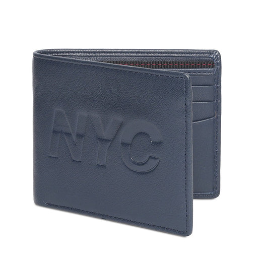 Aeropostale Vacaville Mens Slimfold Wallet Navy