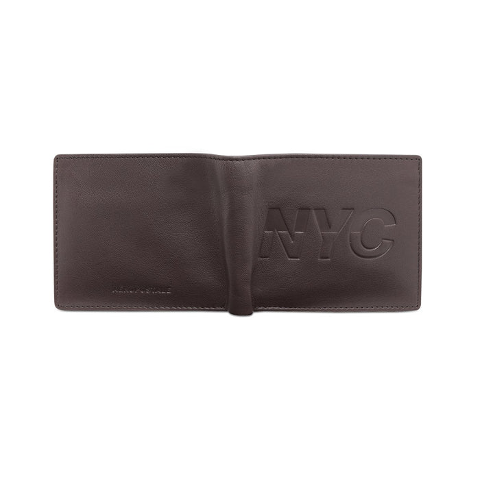 Aeropostale Vacaville Men's Global Coin Wallet Brown