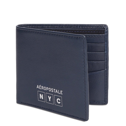 Aeropostale Carlsbad Men's Slimfold Wallet Navy