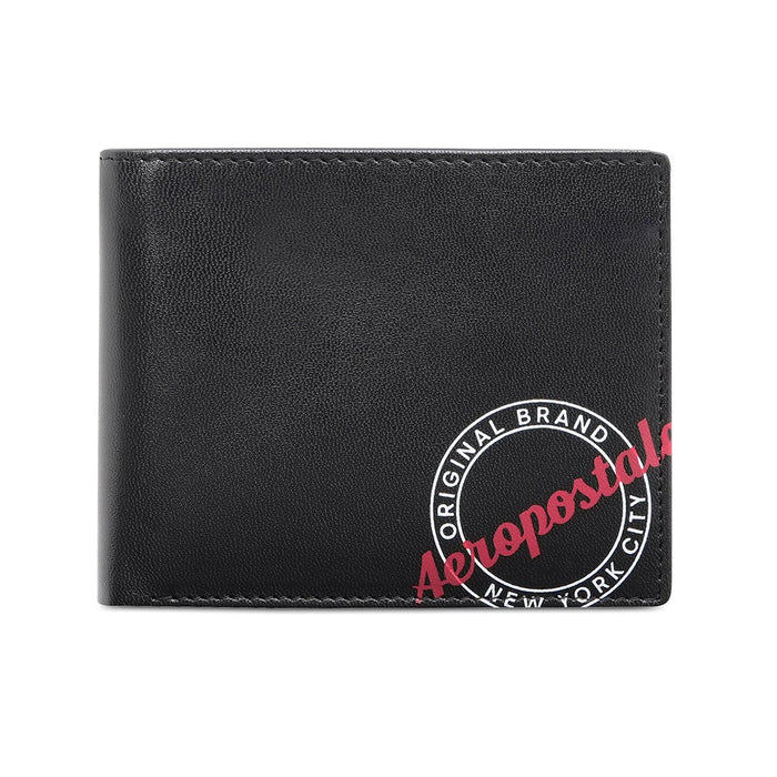 Aeropostale Yakima Men's Slimfold Wallet Black