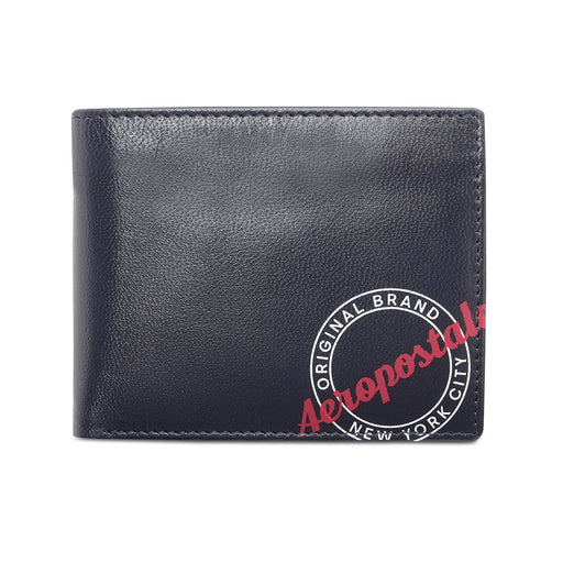 Aeropostale Yakima Men's Global Coin Wallet Navy