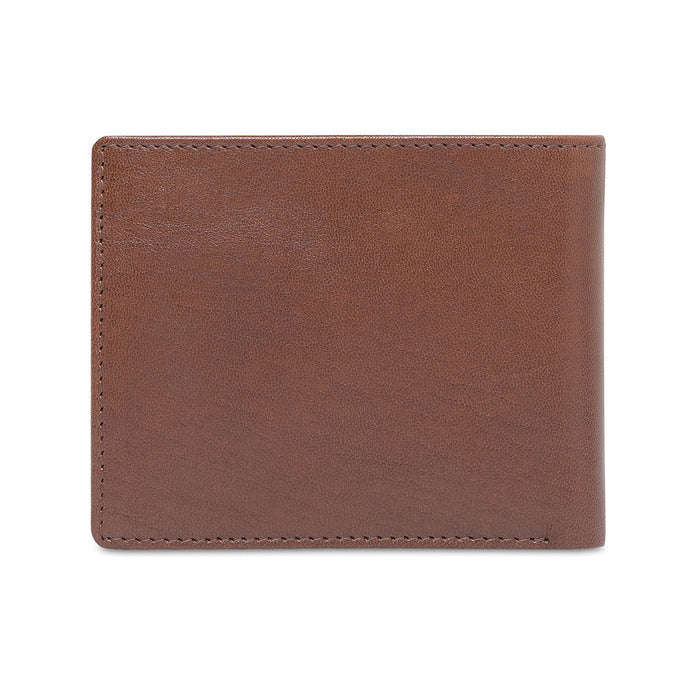 Aeropostale Yakima Mens Global Coin Wallet Brown