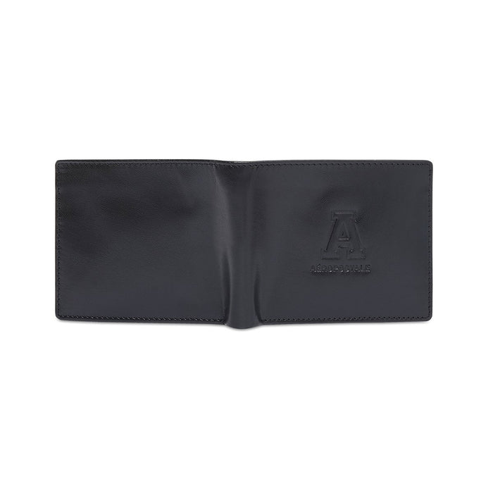 Aeropostale Indio Mens Slimfold Wallet Black