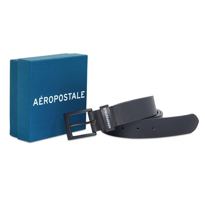 Aeropostale Jacksonville Men's Non Reversible Belt Black