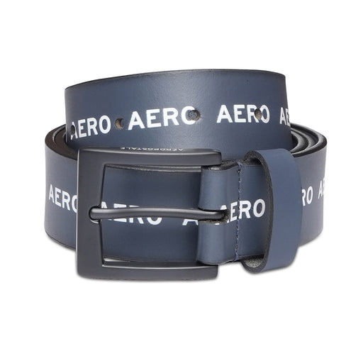 Aeropostale Miami Men's Non Reversible Belt Navy