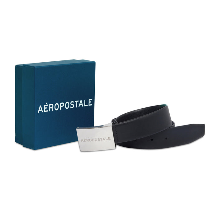 Aeropostale Tampa Men's Non Reversible Belt Black