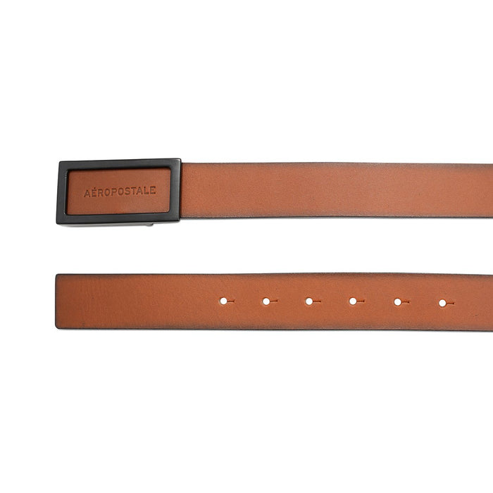 Aeropostale Deltona Men's Non Reversible Belt Tan