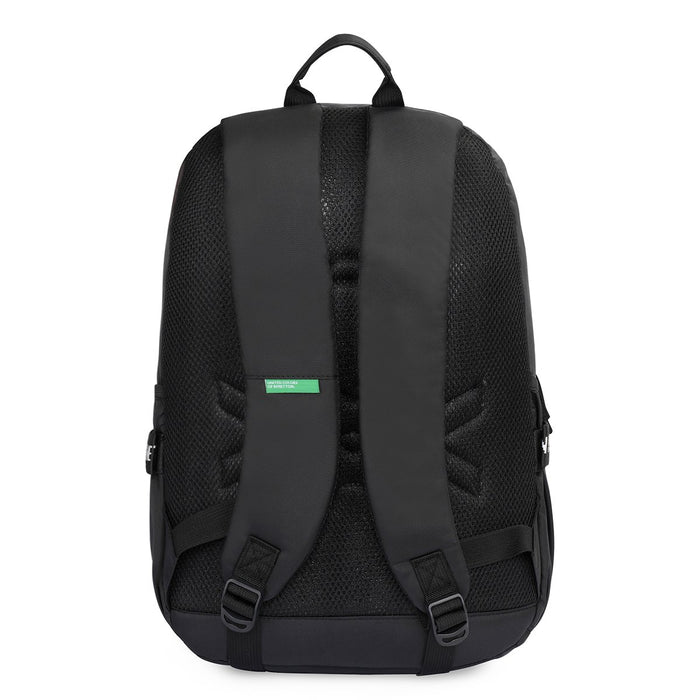 United Colors Of Benetton Torque Laptop Backpack Black Grey