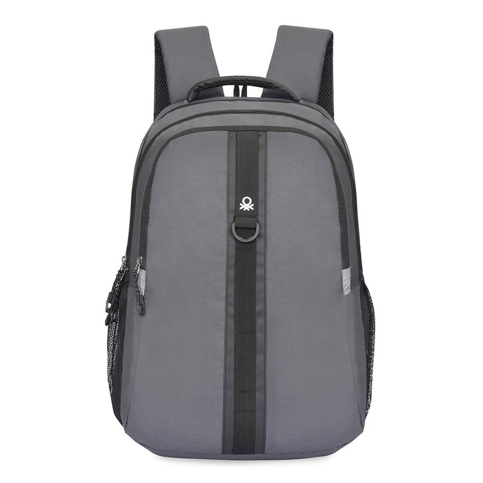 United Colors Of Benetton Thunderbolt Laptop Backpack Grey