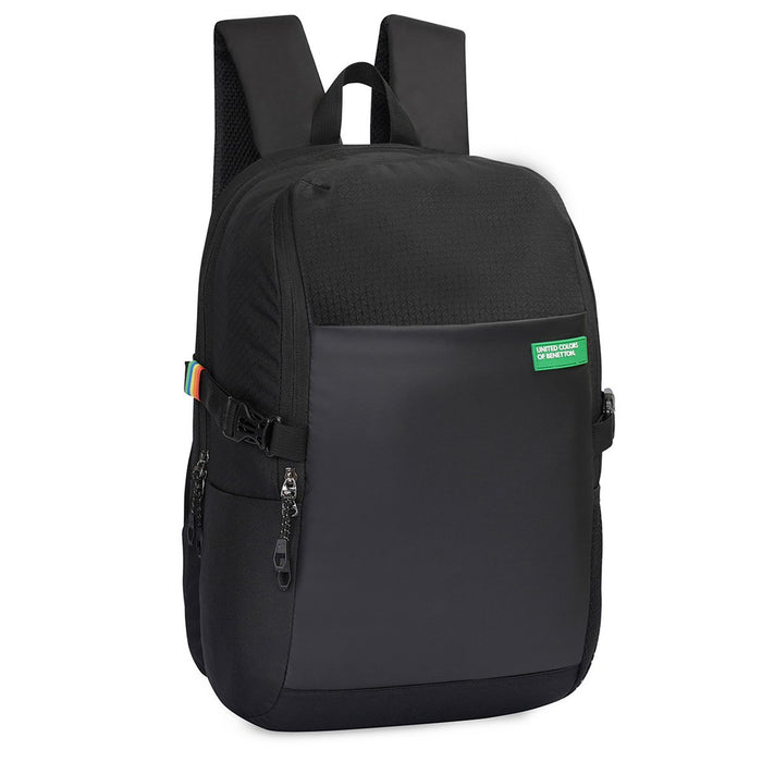 United Colors Of Benetton Kaizen Laptop Backpack Black