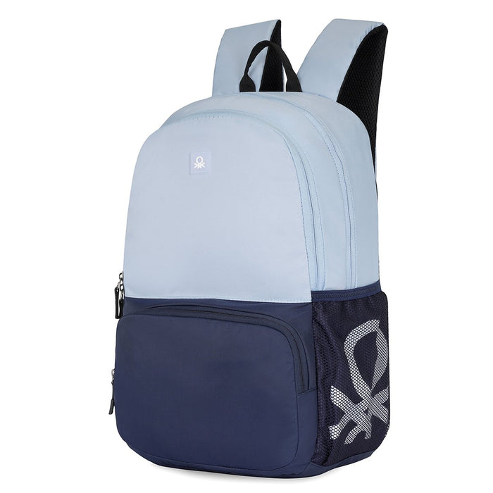 United Colors Of Benetton Pyro Laptop Backpack Light Blue Navy