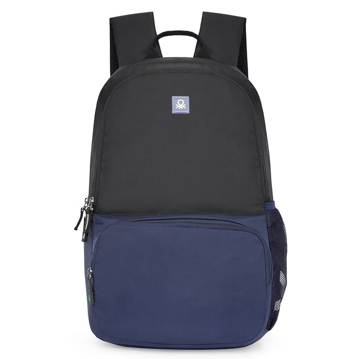 United Colors Of Benetton Pyro Laptop Backpack Black Navy