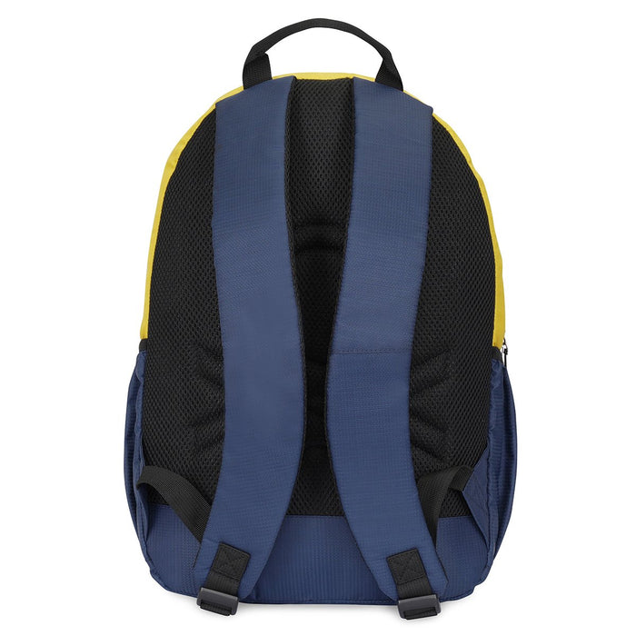 United Colors Of Benetton Inferno Laptop Backpack Yellow Navy